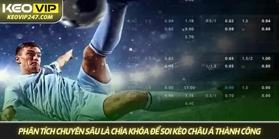 Phân tích chuyên sâu là chìa khóa để soi kèo châu Á thành công. Phân tích chuyên sâu là chìa khóa để soi kèo châu Á thành công.