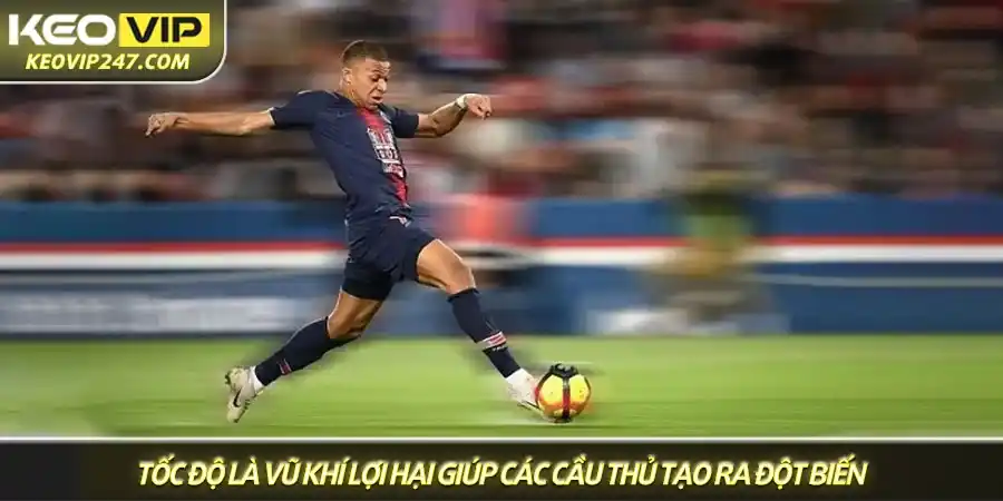 Top các cầu thủ chạy nhanh nhất thế giới - Ai là vua tốc độ? 1 Tốc độ là vũ khí lợi hại giúp các cầu thủ vượt qua đối thủ và tạo ra đột biến