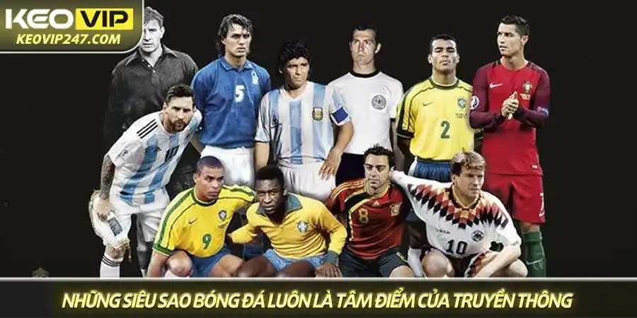 Top các cầu thủ có tầm ảnh hưởng nhất thế giới - Quyền lực ngoài sân cỏ 1 Những siêu sao bóng đá luôn là tâm điểm của truyền thông và người hâm mộ toàn cầu