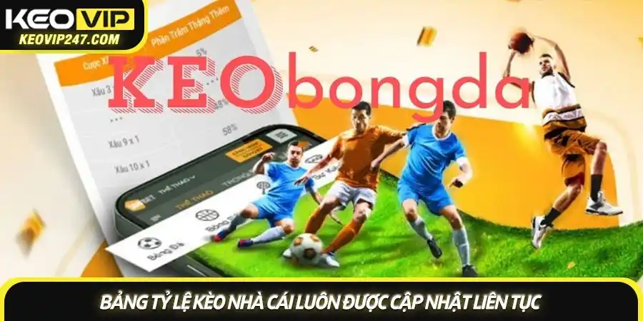 Cách đọc kèo bóng đá - Hướng dẫn toàn tập từ A-Z cho người mới 2 Bảng tỷ lệ kèo nhà cái luôn được cập nhật liên tục