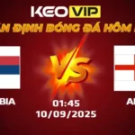 Soi kèo Serbia vs Anh, 1h45 ngày 10/9: Tam Sư gặp khó